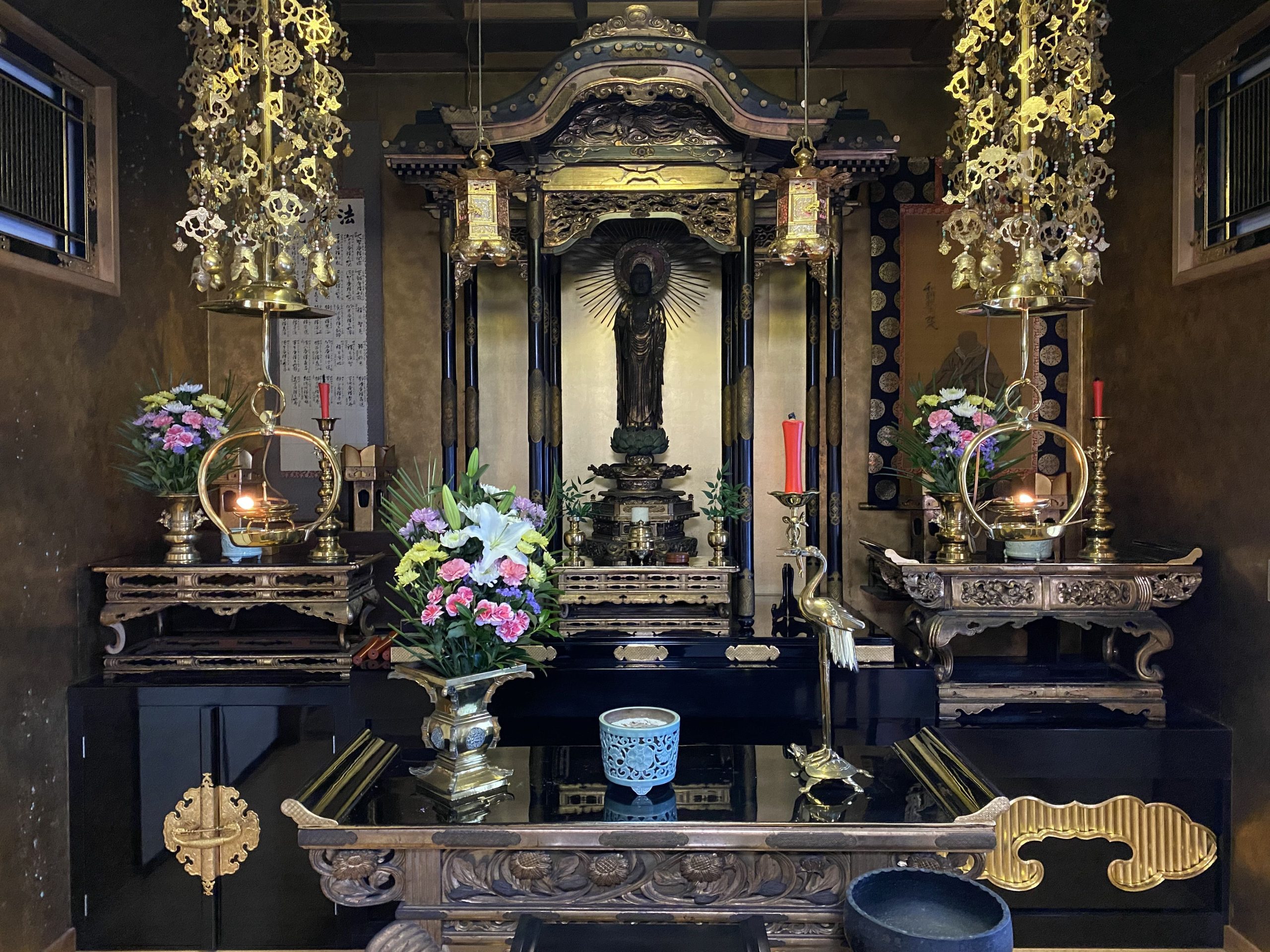 應瑞寺本堂 本尊正面